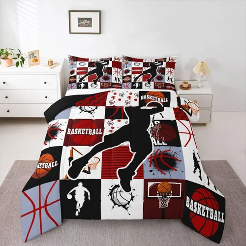 Miniatura 18 de Juego de edredón de caricaturas de autos para adolescentes, juego de ropa de cama de transporte urbano, ropa de cama para decoración del hogar