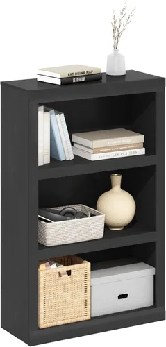 Miniatura 14 de Furinno Luder - Estantería abierta de 3 niveles, color roble francés