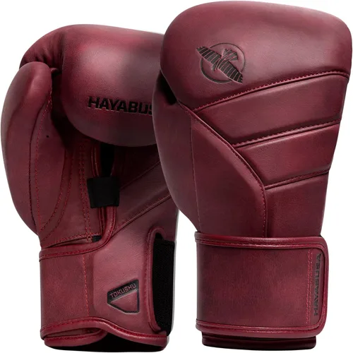 Miniatura 8 de Guantes de boxeo de cuero Hayabusa T3 LX para hombres y mujeres para entrenamiento, sparring, saco pesado y trabajo con manoplas
