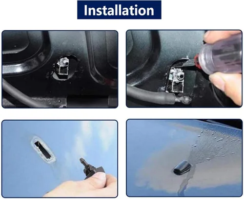 Miniatura 7 de 2 unids pulverizador de boquilla de parabrisas delantero, boquilla de limpiaparabrisas para Honda Accord 2008-2010