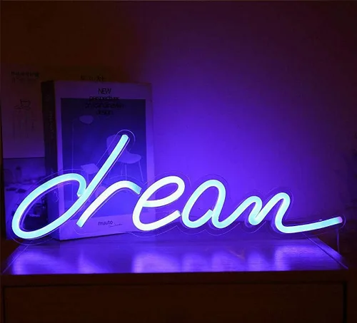 Miniatura 3 de Luz abierta de neón LED de la muestra usada de la publicidad del escaparate de la oficina del negocio de la tienda y de la decoración