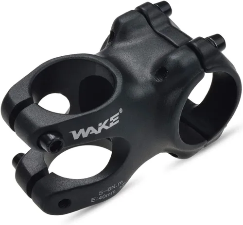 MTB Mountain Bike Stem 31.8 1.575 in 3 grados manillar corto para la mayoría de bicicletas, bicicletas de carretera, BMX, ciclismo