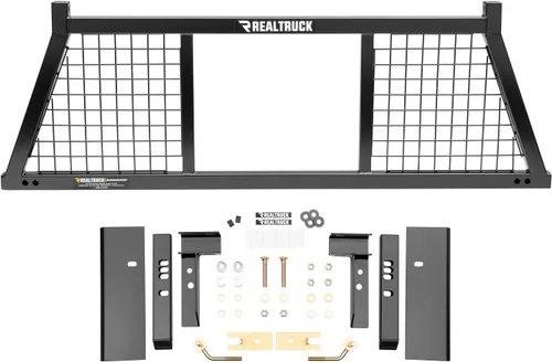 Miniatura 7 de RealTruck Backrack Bastidor Original + Kit de Herramientas para uso con Cama Estándar, Combo Negro, Sin Taladro 15004 & 30123 Compatible