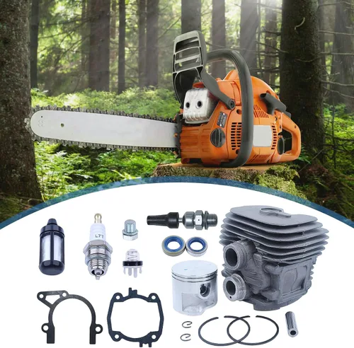 Miniatura 6 de 4238 020 1202 Kit de juntas de pistón de cilindro de 1.969 in para Stihl TS410 TS420 Pieza de repuesto de sierra de corte Kit de reparación