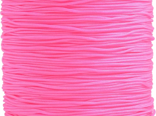 Miniatura 104 de KONMAY 1 rollo de cuerda de nailon para hacer pulseras de 150 yardas, trenzado de nailon Shamballa Macramé/cordón de cuentas de 0.4mm, cordón