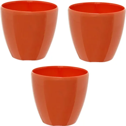 Miniatura 9 de DECOPOTS - Maceta de riego automático - Maceta decorativa para interiores con cartucho de drenaje e indicador de nivel de agua