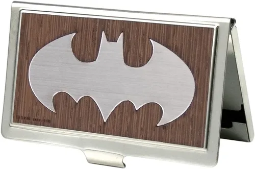 Miniatura 10 de Buckle-Down Portatarjetas de visita - Batman Reverse Brushed - Pequeño