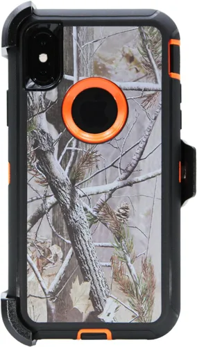 Miniatura 8 de Funda para iPhone XR (6.1 pulgadas) con 2 protectores de pantalla Resistente de cuerpo completo de grado militar protección contra caídas Funda