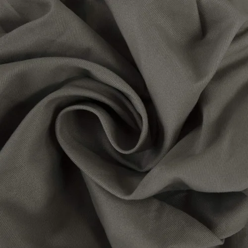 Miniatura 6 de HPD Half Price Drapes PRCT-S04B-84-FP - Cortina plisada de algodón sólido (1 panel), 25 x 84 pulgadas, gris Millstone