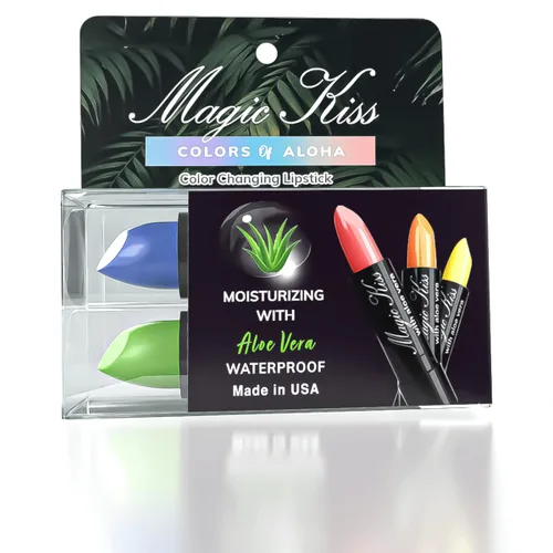 Miniatura 8 de Magic Kiss Juego de pintalabios mate que cambia de color, hidratante nutritivo de larga duración, bálsamo labial mágico que cambia