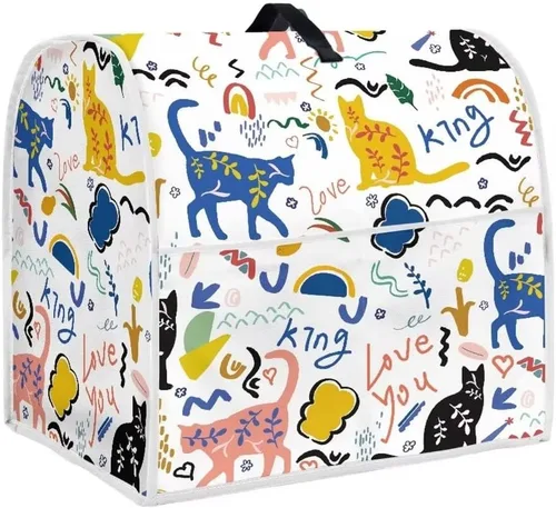 Miniatura 47 de Butterfly Kitchen Aid - Funda acolchada para batidora de pie, se adapta a todos los modelos de cabezal inclinable y elevador de tazón, tela