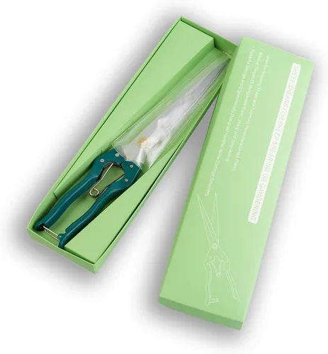 Miniatura 2 de Tijeras de mano para jardinería o esquila de ovejas - Tijeras topiarias/setos de acero inoxidable manganeso para poda GD-010-S