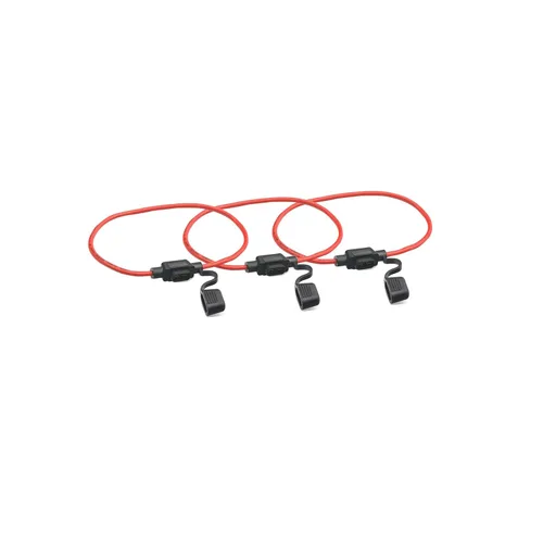 Miniatura 9 de Kit surtido de fusibles tipo mini cuchilla para automóvil, camión, 81 piezas + 3 piezas en línea de calibre 14 mini portafusibles