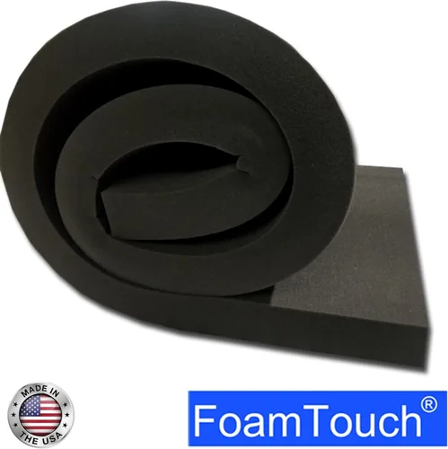 Miniatura 3 de FoamTouch Espuma de Alta Densidad Gris Carbón de 2 pulgadas de grosor x 24 pulgadas de ancho x 72 pulgadas de largo, Ideal para Acolchado de Espuma