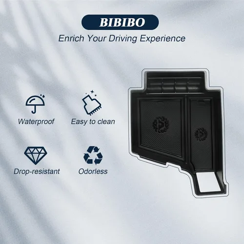 Miniatura 7 de BIBIBO 2023 2024 XC60 XC90 S90 V90 Organizador de Consola Central para Volvo XC60 V60 S60 S90 V90 XC90 de 2018-2023 2024 Caja de Almacenamiento