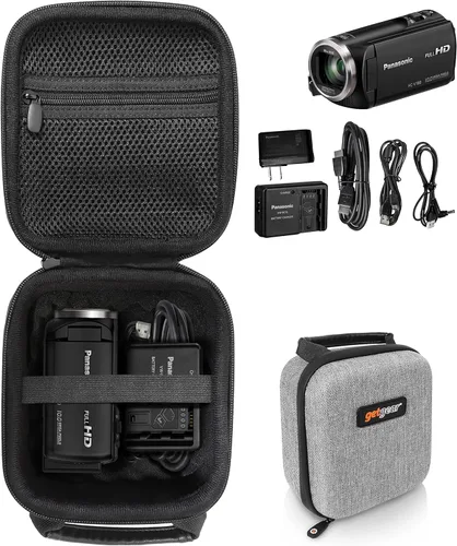 Miniatura 5 de Funda para videocámara Sony HD HDRCX440, HDRCX405 Handycam; Canon VIXIA HF R800, Panasonic HC-V180K, Kimire HD Recorder, Sony HDRAZ1VR/W, SiOnyx