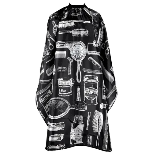 Miniatura 8 de Capa impermeable para barbero para hombres - Capa de corte de pelo para cortes de cabello, salón y adultos - Suministros y accesorios para barberos