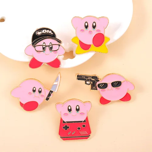 Miniatura 6 de LUKGELYAM Lindos alfileres esmaltados de dibujos animados, broche de solapa para mochila, chaquetas, divertidos alfileres de tigre para regalo