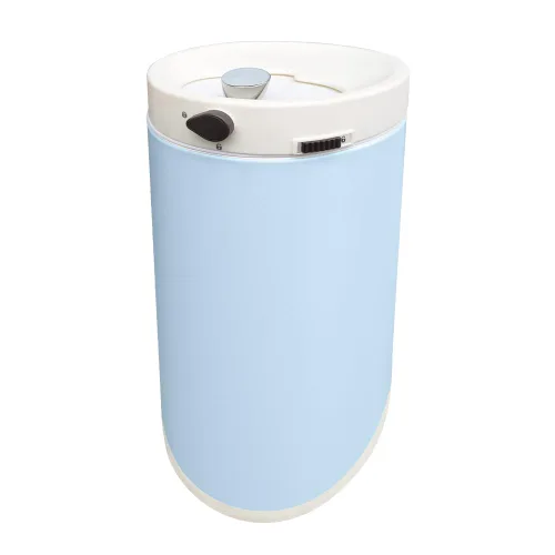 Miniatura 22 de Cubo de basura pequeño para baño con tapa, cubo de basura de 1.3 galones con cubo interior extraíble, cubo de basura delgado con tapa de cierre