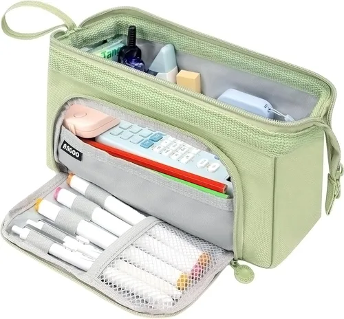Estuche para Lápices de Gran Capacidad Estuche Grande para Lápices Bolsa Escolar Estética Especial para Niñas Adolescentes Enfermeras Adultos Niños