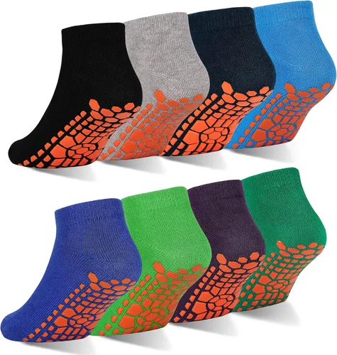 Miniatura 7 de Tphon Non Slip Kids Trampoline Socks with Grippers for Toddler Children - Anti Skid Grip Socks for Boys & Girls