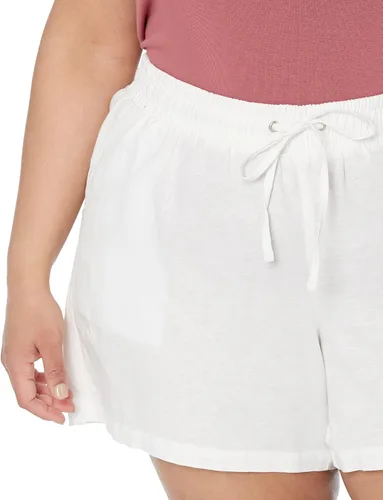 Miniatura 6 de Tienda Essentials Pantalón corto de lino con cordón de 5 pulgadas