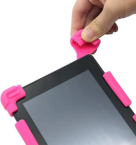 Miniatura 5 de CHINFAI Funda universal para tablet de 8 pulgadas, funda protectora de silicona de 7.9 a 9 pulgadas para Galaxy Tab 4/A/S2/E 8.0, F i r e HD 8/HDX