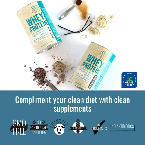 Miniatura 4 de Propello Life Proteína de suero en polvo alimentada con pasto (cacao de las Indias Occidentales, 17 porciones)
