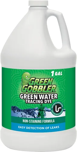 Colorante verde fluorescente de rastreo de agua y detección de fugas, 1 galón