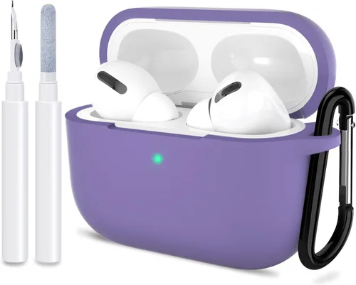 Miniatura 24 de Funda para AirPods Pro de 2ª generación, accesorios protectores de silicona con llavero para mujeres y hombres para Apple AirPods Pro Gen 2 (2022)