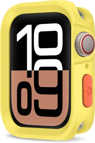 Miniatura 17 de Carcasa resistente compatible con Apple Watch Case de 1.77 pulgadas y 1.73 pulgadas, Series 9/8/7/6/5/4/SE3/2/1, funda protectora de poliuretano
