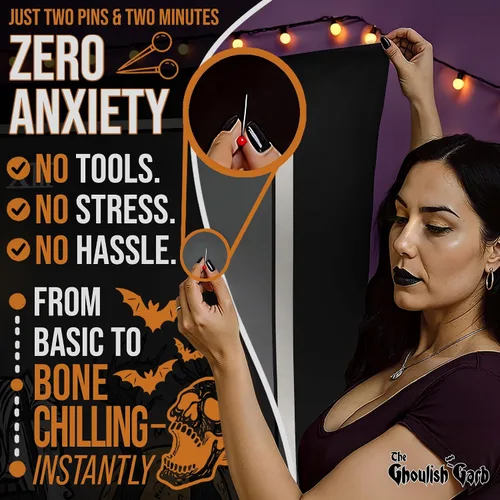 Miniatura 4 de Tapiz de cartas del tarot de la muerte, jinete sin cabeza, La leyenda del somnoliento hueco, gótico, Halloween, decoración para colgar en la pared