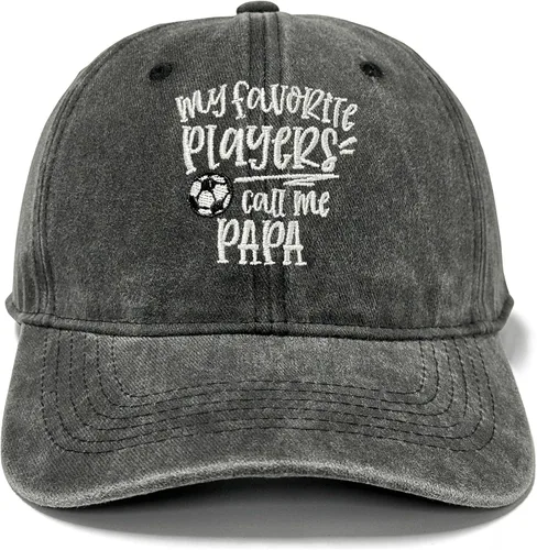 Miniatura 22 de Gorra de béisbol bordada ajustable para hombres y mujeres