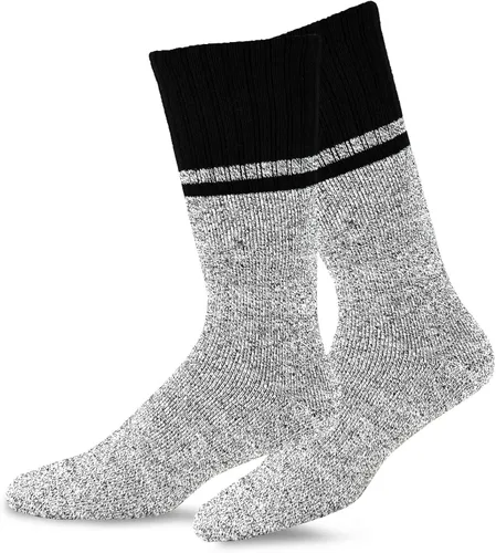 Miniatura 3 de Calcetines térmicos de invierno de algodón reciclado, respetuosos con el medio ambiente, para mujeres y hombres