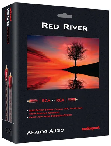 Miniatura 3 de AudioQuest Red River RCA - Cables estéreo (4.9 ft)