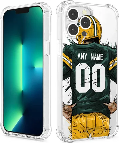 Miniatura 26 de Funda protectora personalizada con nombre y números para iPhone 15, 14, 13, 12, 11 Xs Max XR 8 7 6 Plus 11 Pro Mini, delgada, a prueba de golpes