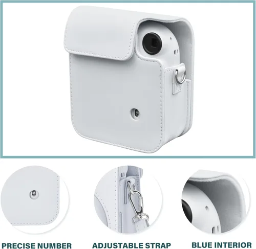 Miniatura 3 de Rieibi Funda para Cámara Compatible con Fuji Instax Mini 12 - Estuche MINI 12 para Cámara Instantánea Fujifilm Instax Mini 12 - Funda mini 12
