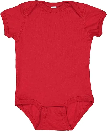 Miniatura 55 de RABBIT SKINS, Body de manga corta de jersey fino suave para bebé