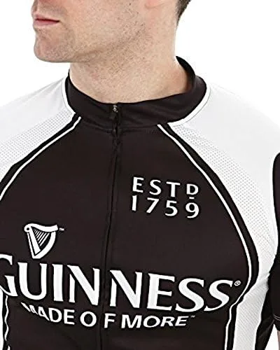 Miniatura 5 de Guinness - Camiseta de manga corta con cremallera completa y gráficos sublimados