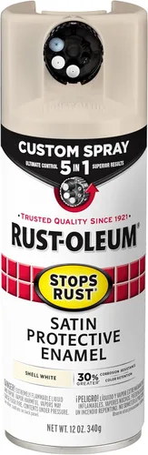 Miniatura 57 de Rust-Oleum 376855 - Pintura en aerosol antióxido personalizada 5 en 1, 12 onzas, color negro mate, (paquete de 1)