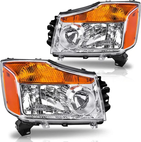 Miniatura 7 de DWVO Conjunto de faros delanteros compatible con Faros Altima 05 06 2005 2006 2006, par de repuesto para el lado del conductor y del pasajero