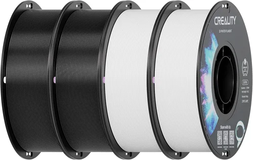 Miniatura 17 de Creality Filamento ABS de 1.75mm, color negro, 2 kg, paquete de filamento para impresora 3D, excelente resistencia, inodoro, no tóxico, estabilidad