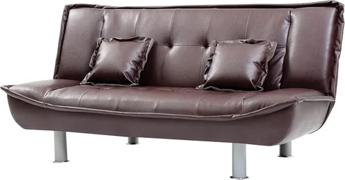 Miniatura 7 de Glory Furniture Sofá cama futón, color negro