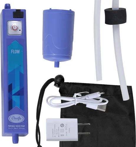 Miniatura 10 de Pacific Bay Bomba automática portátil/sistema de filtración de agua - para acampar o supervivencia en el desierto - Supervivencia de agua potable