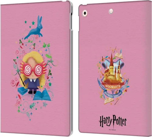 Miniatura 8 de Head Case Designs Funda de piel con licencia oficial de Harry Potter Gryffindor Deathly Hallows II, compatible con Apple iPad 10.2 2019/2020/2021