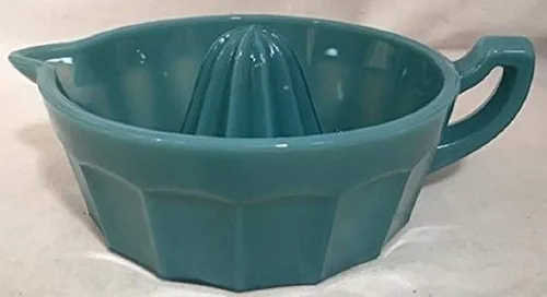 Escariador - Exprimidor grande de pomelo, naranja o limón - Hecho en Estados Unidos - Mosser Glass USA (Crown Tuscan)