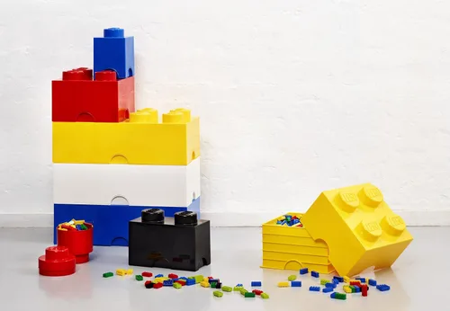 Miniatura 5 de Room Copenhagen 2 Caja de ladrillos Lego, Azul brillante, Modelo: 40020631