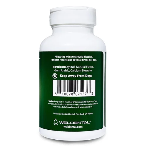 Miniatura 3 de Xilitol Mints 300 Tabletas de menta verde