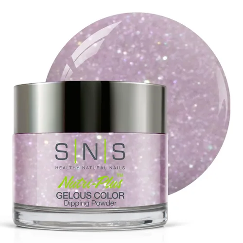 Miniatura 31 de SNS Polvo de inmersión de uñas, polvo de inmersión de color geloso – Alaskan Cruise (gris metálico/plateado, brillante) – Color de uñas de larga