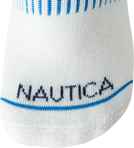 Miniatura 6 de Nautica Calcetines deportivos de corte bajo para mujer (paquete de 6)